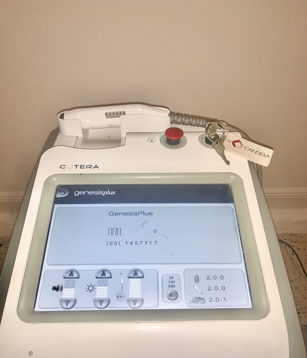 Used 2012 Cutera Genesis Plus For Sale | Buy Cutera Yag Laser